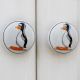 Penguin Flat Ceramic Knob